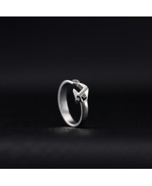 Wrench ring sterling silver