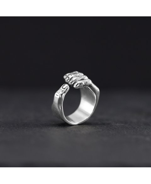 Hand ring sterling silver