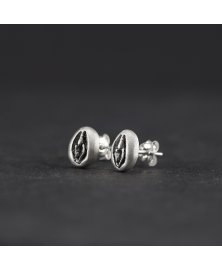 Mini vulva earrings
